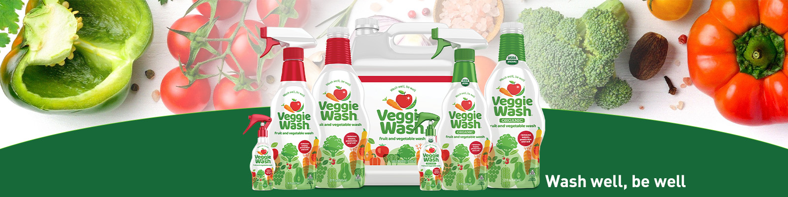 Veggie Wash Fruit and Vegetable Wash, Produce Wash and Cleaner, 16-Fluid  Ounce, Pack of 3